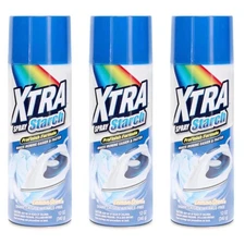 3 PK - XTRA Spray Starch / Pro Finish Formula 🍋 Lemon Scent /  12 oz