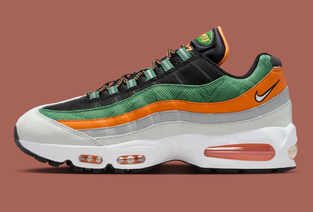 Nike Air Max 95 FAMU HBCU Yardrunners Orange Horizon II7272-001 sz