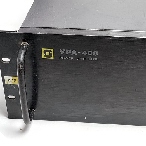 Zenitel Stentofon VPA 400 Power Amplifier. 100 Volts 8 ohms 400 Watts. - Picture 3 of 11