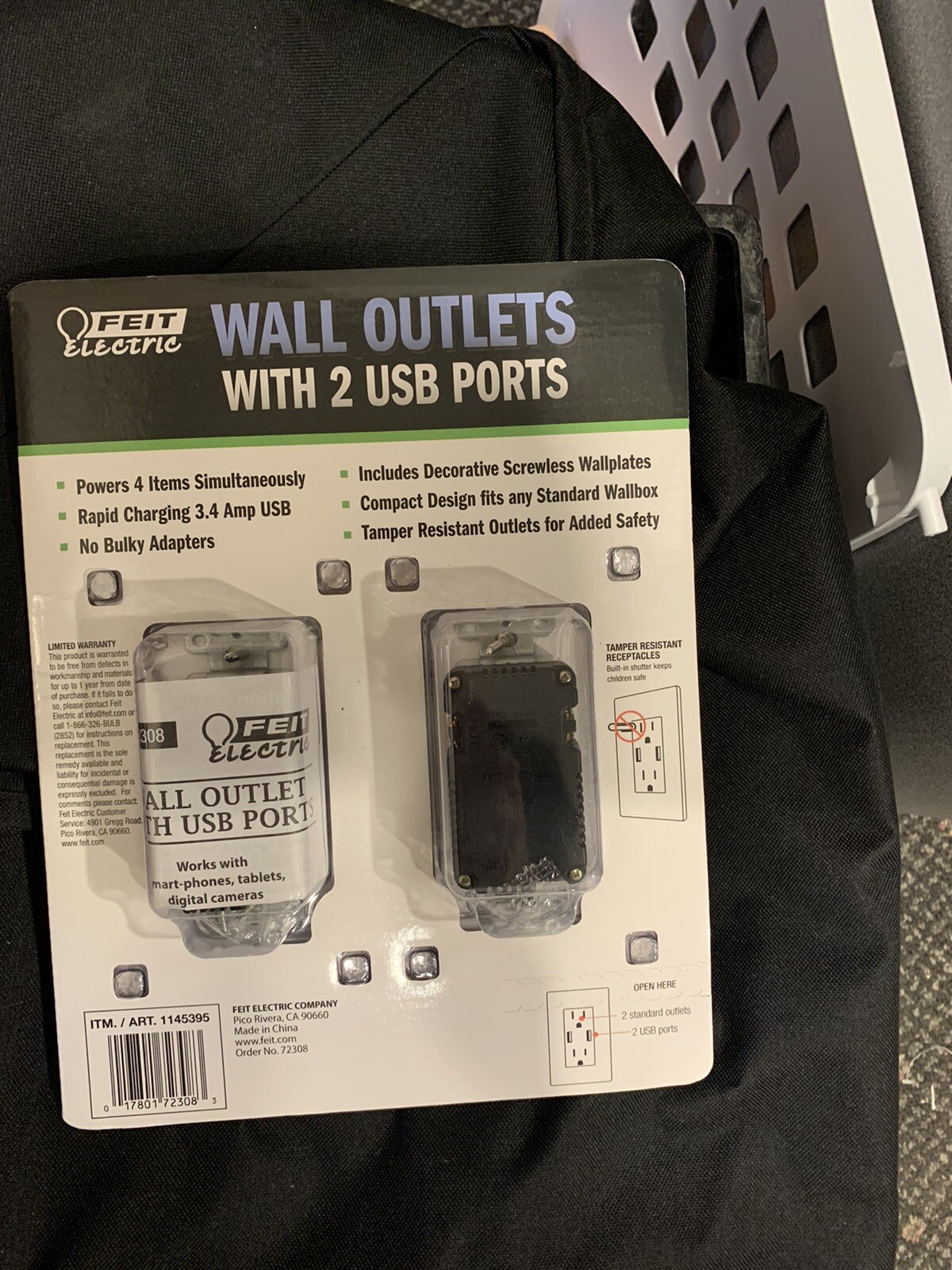 Feit Electric Wall Outlets With 2 USB Ports eBay