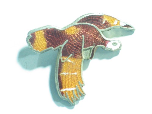Turkey Pin? or Flying Grouse Lapel Pin? (Ex-lg) - Picture 3 of 3