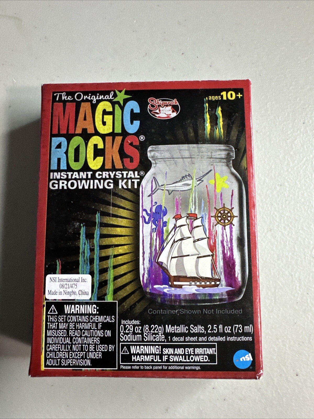 Magic Rocks Lds The Original Magic Rocks Crystal Growing Kit by Toysmith 29136 for sale ...