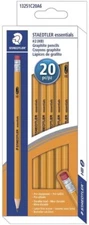 3 X 20pcs Staedtler Essentials Pre-Sharpened HB #2 Free Shiping