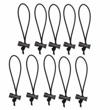 10 PCS Multi-Purpose Toggle Tie/Cable Tie/Organizer for Cord  Cable Black 