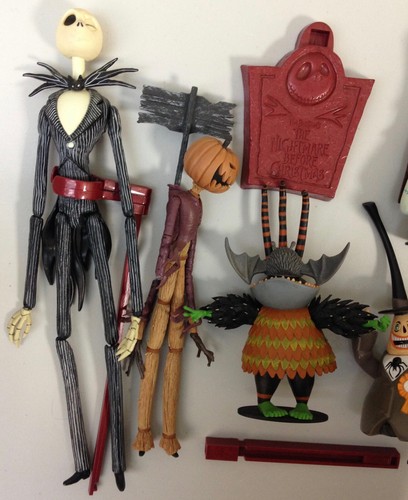Nightmare Before Christmas Action Figure Series Harlequin Demon, Sally Jack Neca - Picture 3 of 4