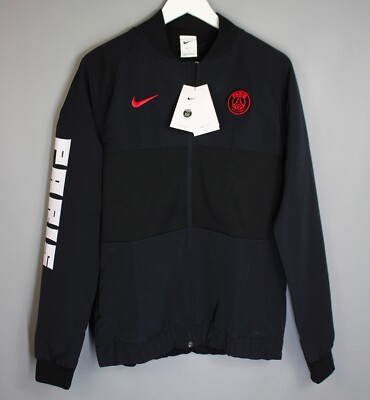 NEW PSG PARIS SAINT GERMAIN 2021 2022 ANTHEM JACKET FULL ZIP