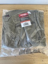 Riggs Workwear by Wrangler Ranger Pant, Bark Color, Size 48x30, New