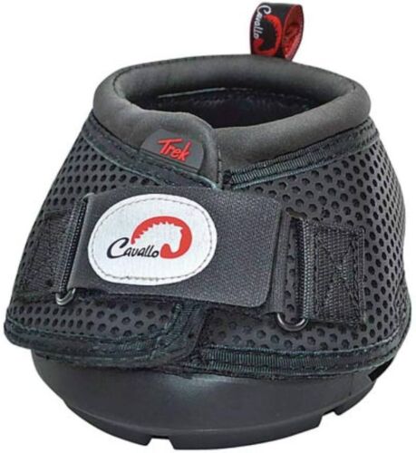 Cavallo Trek Hufschuhe. Größe 3 normale Sohle. Schwarz, Neu. VERKAUFT ALS PASSENDES PAAR.