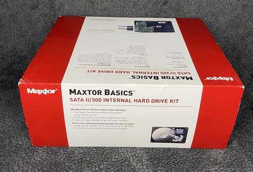 Maxtor DiamondMax 160GB SATA 2/300 Internal Hard Drive Kit HDD 9DN1A2-590 NEW - Picture 2 of 6