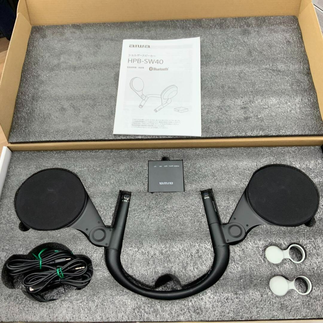 美品　AIWA アイワ　ショルダースピーカー　HPB-SW40 楽天市場】AIWA アイワ/ショルダースピーカー/ButterflyAudio