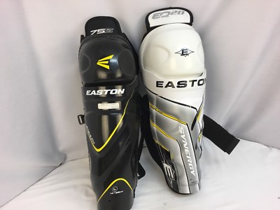 Easton Stealth 75S EQ 20 Hockey Shin Guards 14-inch Mismatch NWT YGI SH63