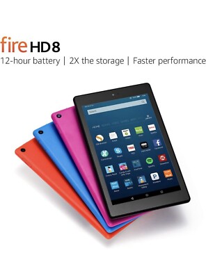 Amazon Kindle Fire HD 8 (6th Generation) 32GB, Wi-Fi, 8in