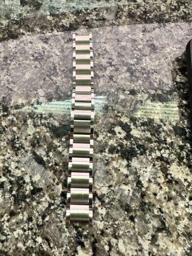20mm Movado Elliptica Stainless Steel Unused Swiss Watch Band NEW