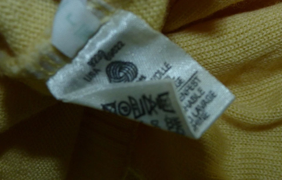 MÄRZ Pullunder Pullover gr. 52 / L Gelb Weste Herren Reine Schurwolle - Bild 4 von 4