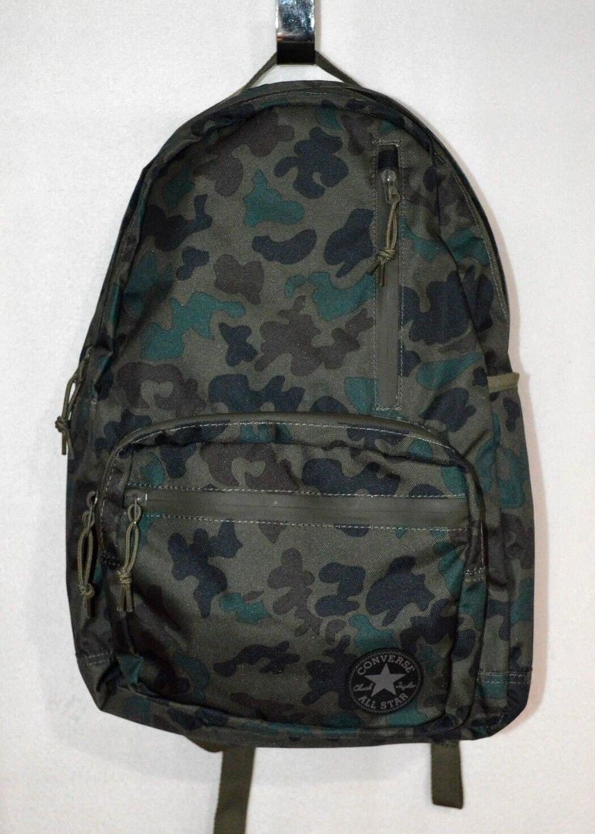 Converse Chuck Taylor All Star Go Green Camo Print Backpack