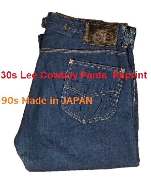 90s Lee Cowboy Pants 30s Reprint. W36 L35 Made in JAPAN 90s Lee Cowboy Pants 30s Reprint. W36 L35 Made in JAPAN