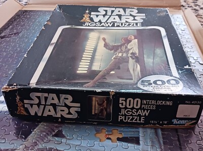 Vintage Star Wars Luke & Princess Leia Puzzle 500 Piece #40130