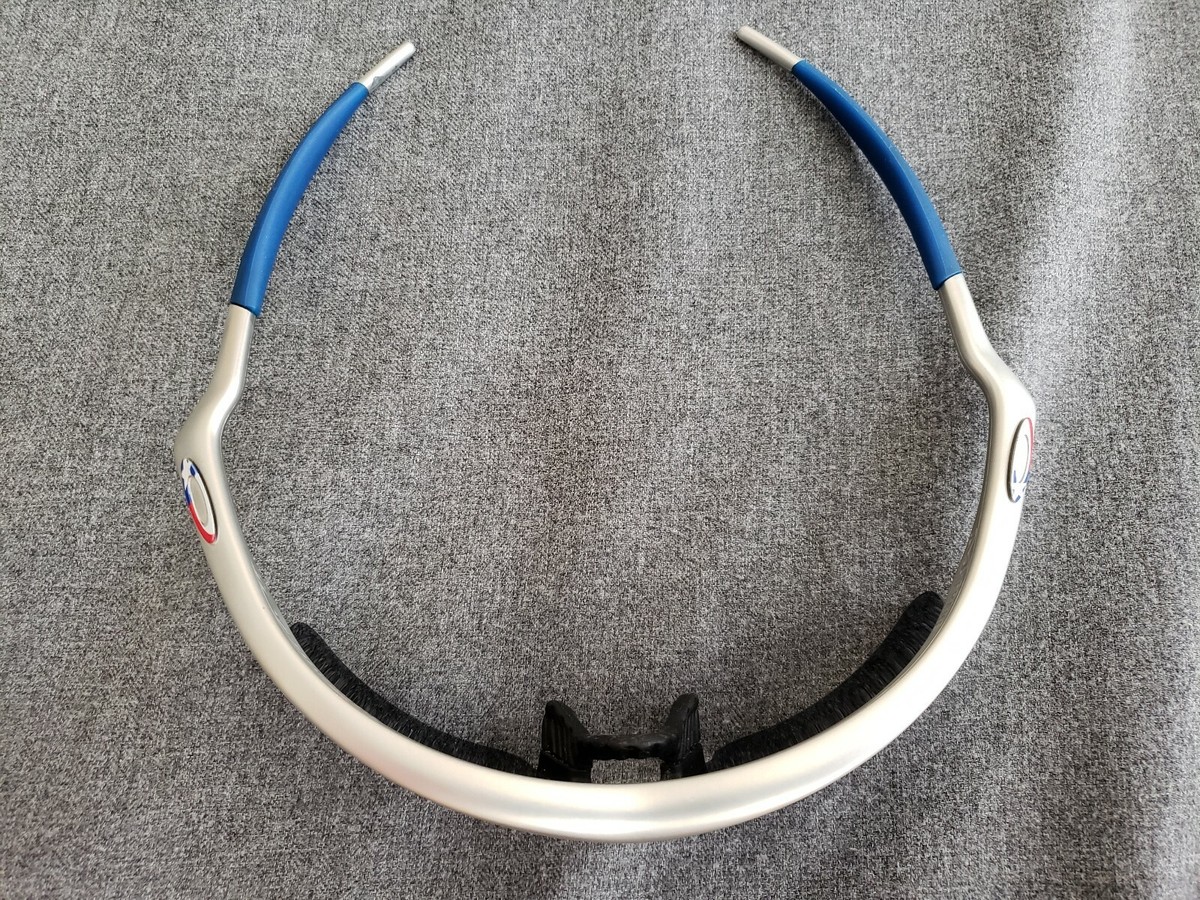 Oakley Pro M Frame FMJ w/ Ice Iridium Lance Armstrong + Red and