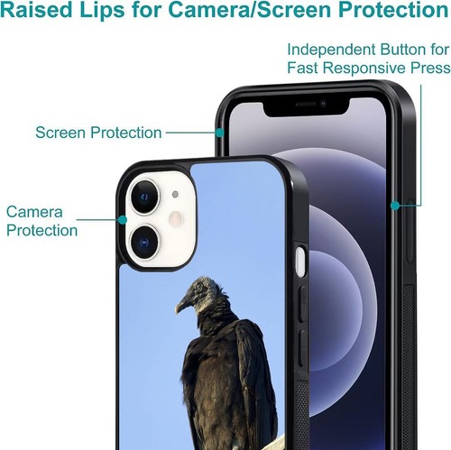 Mexican American vulture For iPhone SE XS XR Max 5 6 7 8 Plus Anti scratch Cover - Picture 23 of 25