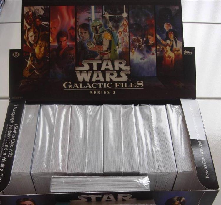 2013 TOPPS STAR WARS GALACTIC FILES SERIES 2 COMPLETE SET OF