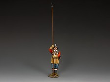 PnM006 Standing Pikeman RETIRED by King  Country