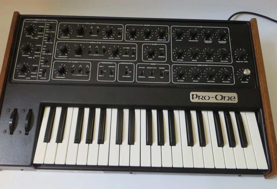 Sequential Circuits Pro-One Synthesizer - J Wire Keyboard - Restored - Fantastic - Image 4 of 4