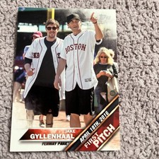 2016 Topps Update Jake Gyllenhaal First Pitch Insert SP FP2 Red Sox