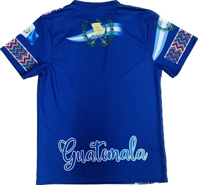 GUATEMALA BLUE SPORT JERSEY WITH TRADITIONAL DESIGN FOR MENS. | eBay