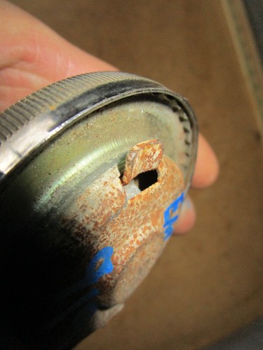 YAMAHA YJ2 AS2 AT1 CT1 DT1 G6 GT GTMX HS JT 1 2 69-79 GAS CAP OEM 122-24610-01- - Picture 6 of 6