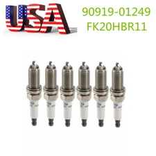 6Pcs New OEM Iridium Spark Plug Denso 90919-01249 for Lexus GS350 IS250 US
