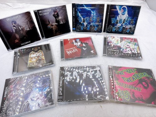 Choose from 52 MEJIBRAY CD & DVD Collection Iconic Visual Kei (V-kei) Rock Band - Picture 7 of 437