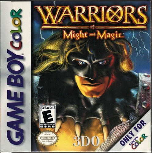 Warriors Of Might & Magic GBC (fabrycznie nowa fabrycznie zapieczętowana wersja amerykańska) Game Boy Col - Zdjęcie 1 z 2