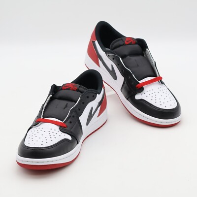 CZ0790-106 Nike Air Jordan 1 Retro Low OG Black Toe (Men's