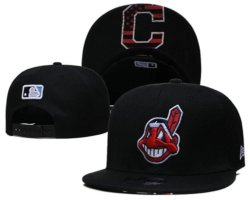 Cappelli Cleveland Indians berretto a scatto nuovo regolabile logo ricamato berretto baseball - Foto 6 di 13