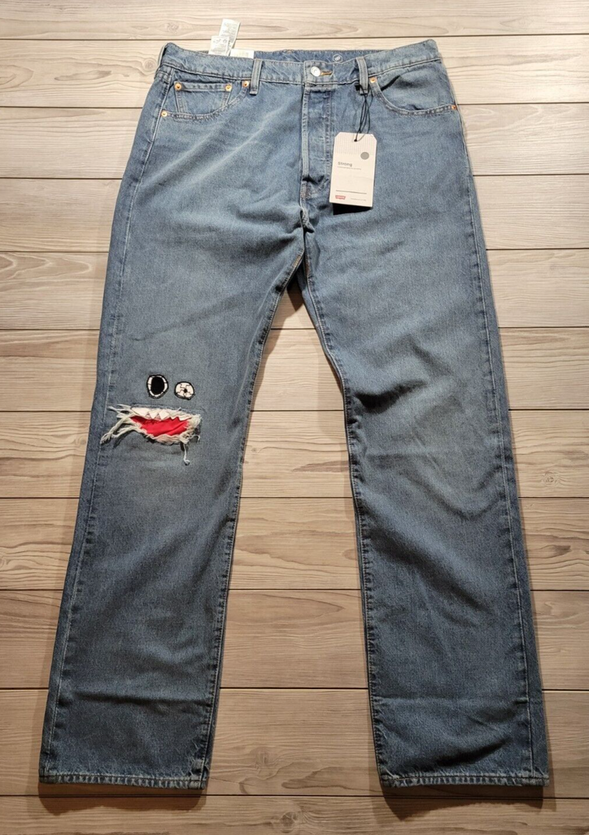 Levis 501 Original Straight Jeans Men's Size 36 x 34 Cordura Levis 501 Original Straight Jeans Men's Size 36 x 34 Cordura