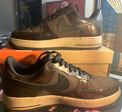 Nike Air Force 1 Premium Woodgrain Size 10.5 (2006) 313641-201 w