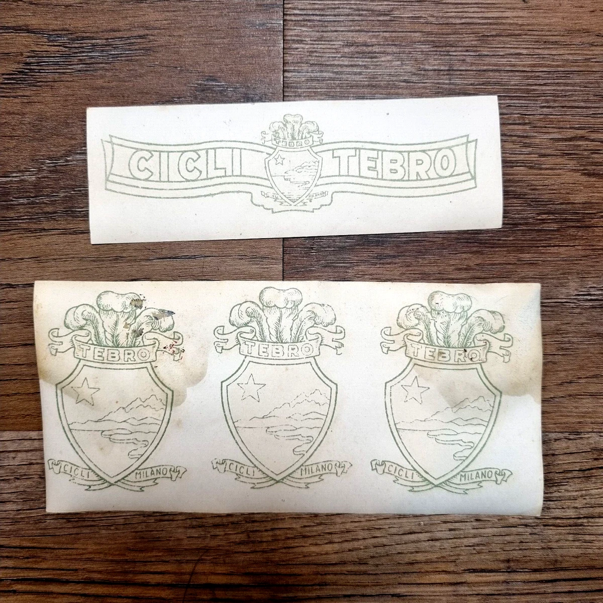 Sticker Vintage Ofmega Cycling – Années 80 – Autocollant D'Époque (Bon État)