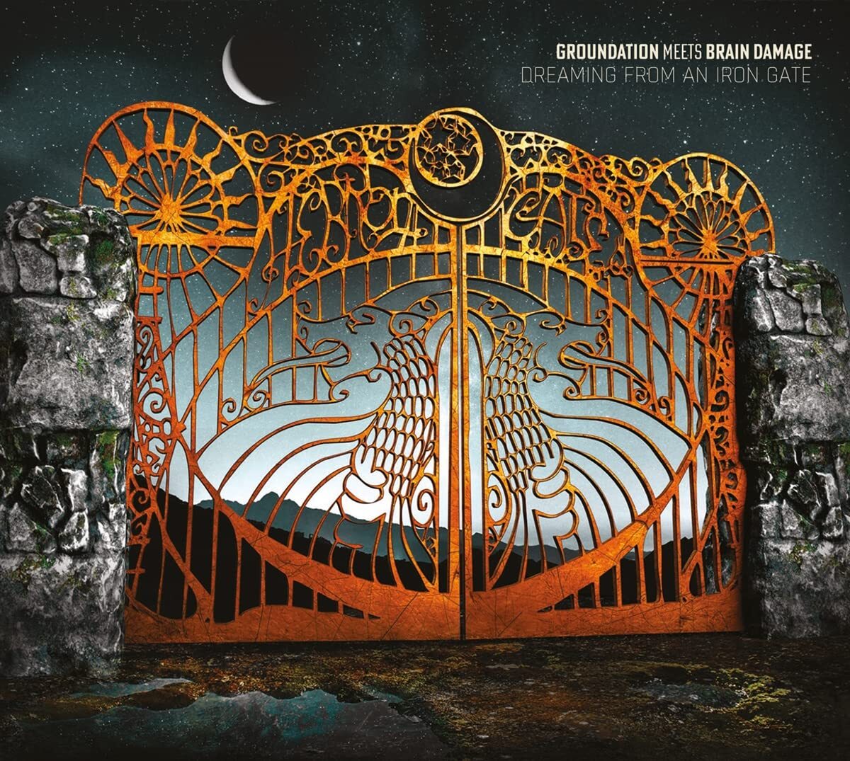 Groundation Meets Brain Damage Dreaming From An Iron Gate (Vinyl LP)
