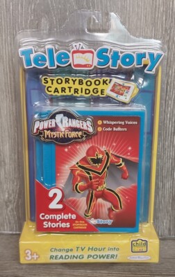 NEW! Jakks Pacific Tele-Story-Book Power Rangers Code Busters Whispering Voices