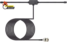 Police Radio Scanner Antenna 20-1300Mhz Adhesive Mount BNC Male Dipole Antenna V