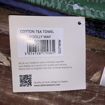 S⭐︎ Ulster Weavers Cotton Tea Towel. The Woolly Way | eBay