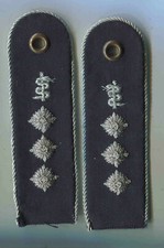 Bundeswehr-LW: Gesellschaftsanzug: Schulterklappen: Stabsarzt Humanmedizin 