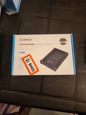 Orico 2.5 Ssd Sata To 3.5 Hard Drive Adapter Internal Drive Bay Converter Mou...