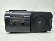 SONY CFM-10 Portable Boombox AM/FM Radio Cassette Tape Player Recorder;WORKS VTG