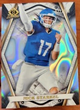 NICK STARKEL 2021-22 BOWMAN UNIVERSITY CHROME RC INVICTA LAVA REFRACTOR 27/150