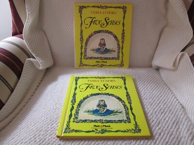 Tasha Tudor s Five Senses 1978 HC/DJ Hardcover Good Condition