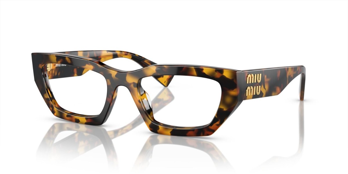 Miu Miu VMU 03XV Honey Havana (VAU-1O1) Eyeglasses | eBay