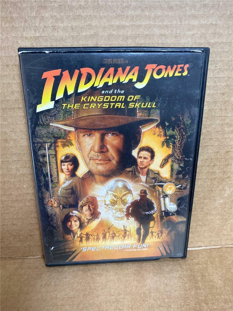 Indiana Jones and the Kingdom of the Crystal Skull (DVD, 2008) Pre Owned  97363418641