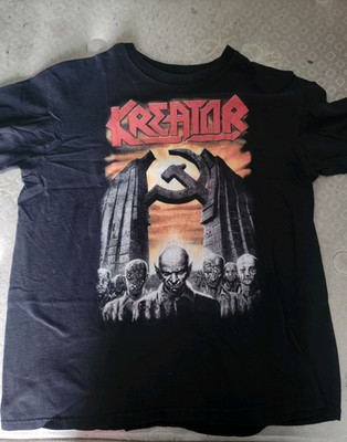 Rock Band Kreator Cotton T-Shirt Full Size WA837