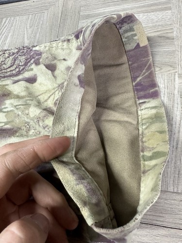 Vintage USA Made Camouflage Jagdhose Herren 34x31 Soft Fleece Jagd Cabelas - Bild 8 von 23